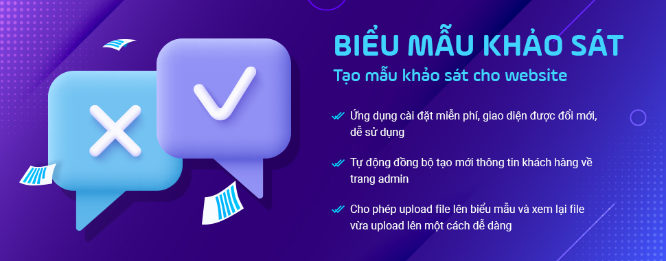 Biểu mẫu khảo sát